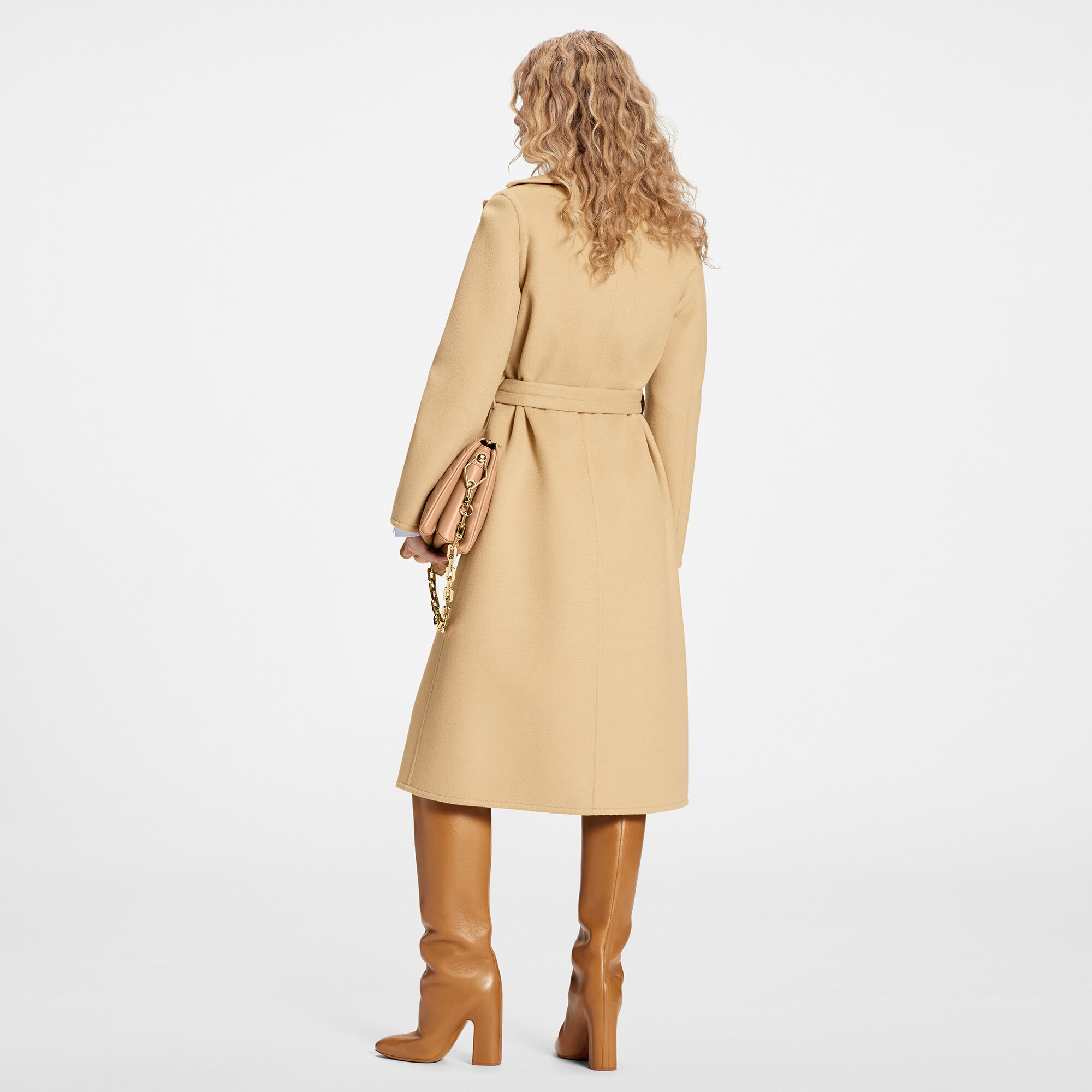 Signature Double Face Long Wrap Coat Coats and Jackets 1AB9ET